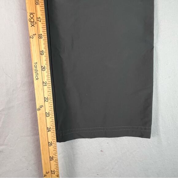 North Face Hiking Pants Girls Medium Convertible Dark Grey Adj Waist Outdoors - Picture 12 of 12